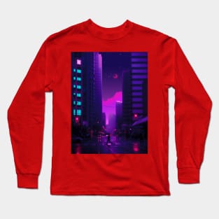 Cyber city 4 Long Sleeve T-Shirt